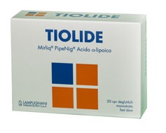 TIOLIDE 20 COMPRESSE DEGLUTIBILI MONOSTRATO FAST SLOW - Farmacia Nuova Dr.ssa Gabriella Catellani