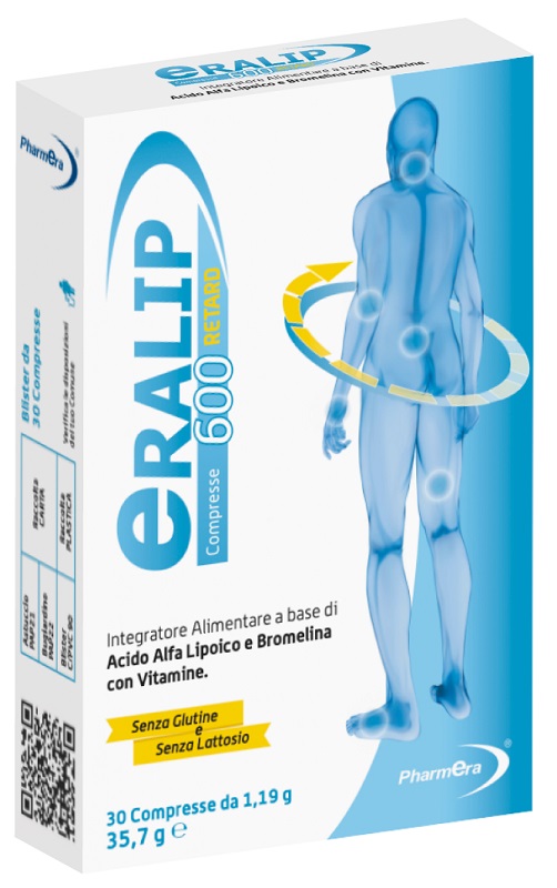 ERALIP 600 RETARD 30 COMPRESSE - Farmacia Nuova Dr.ssa Gabriella Catellani