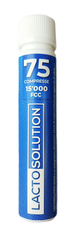LACTOSOLUTION 15000 75 COMPRESSE - Farmacia Nuova Dr.ssa Gabriella Catellani