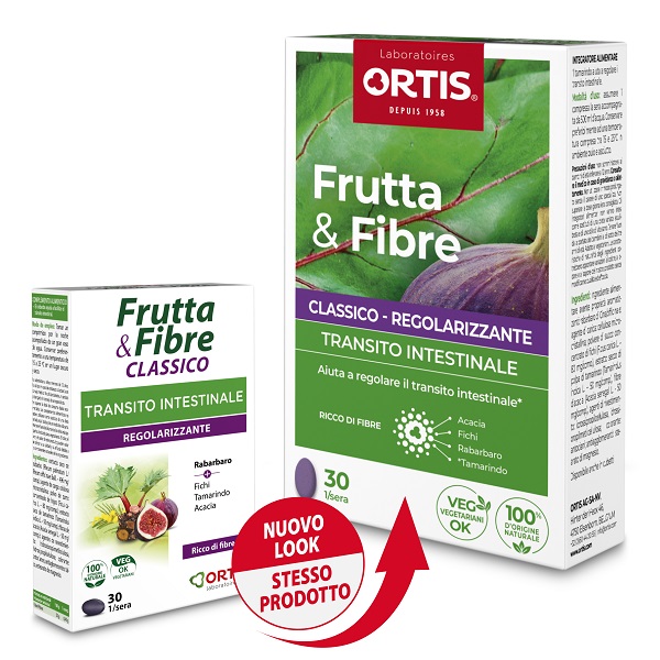 FRUTTA & FIBRE CLASSICO 30 COMPRESSE - Farmacia Nuova Dr.ssa Gabriella Catellani