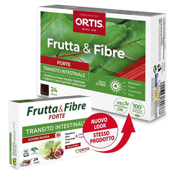 FRUTTA & FIBRE FORTE 24 CUBETTI - Farmacia Nuova Dr.ssa Gabriella Catellani