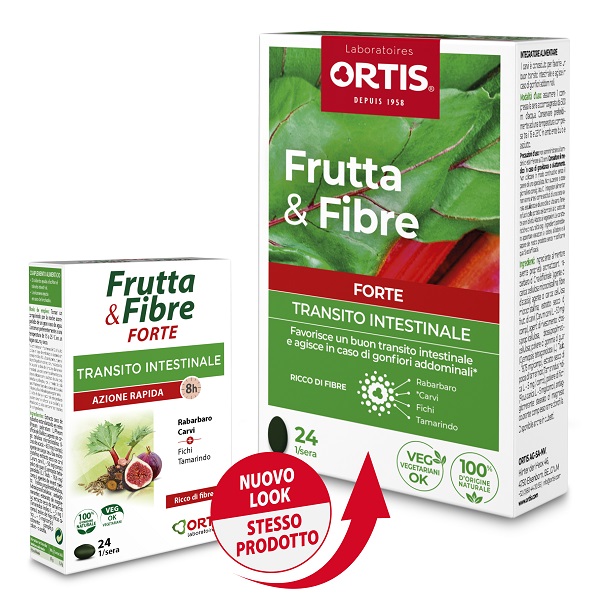 FRUTTA & FIBRE FORTE 24 COMPRESSE - Farmacia Nuova Dr.ssa Gabriella Catellani
