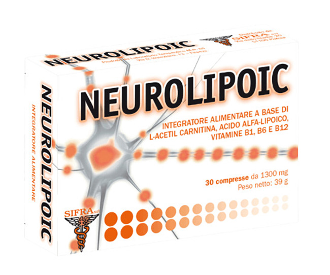 NEUROLIPOIC 30 COMPRESSE - Farmacia Nuova Dr.ssa Gabriella Catellani