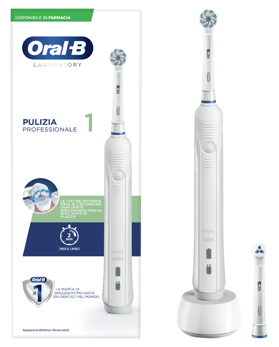 ORALB PRO1 LABORATORY SPAZZOLINO ELETTRICO - Farmacia Nuova Dr.ssa Gabriella Catellani