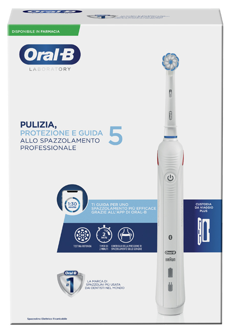 ORALB PRO5 LABORATORY SPAZZOLINO ELETTRICO - Farmacia Nuova Dr.ssa Gabriella Catellani