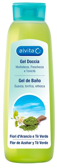 ALVITA GEL DOCCIA FIORI ARANCIO/TE' VERDE 300 ML - Farmacia Nuova Dr.ssa Gabriella Catellani