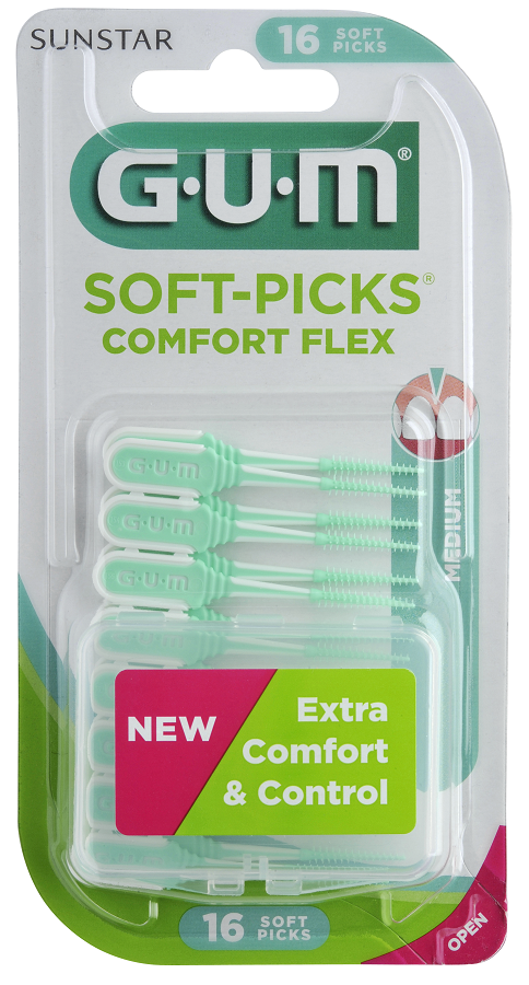 GUM SOFT PICK COMFORT FLEX SCOVOLINO INTERDENTALE 40 PEZZI - Farmacia Nuova Dr.ssa Gabriella Catellani