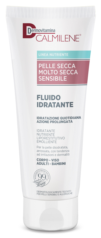 DERMOVITAMINA CALMILENE FLUIDO IDRATANTE PER PELLE SECCA, MOLTO SECCA E SENSIBILE 250 ML - Farmacia Nuova Dr.ssa Gabriella Catellani