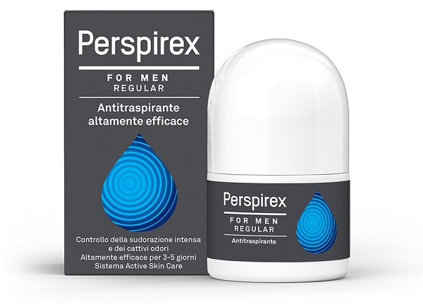 PERSPIREX FOR MEN REGULAR ANTITRASPIRANTE ROLL ON 20 ML - Farmacia Nuova Dr.ssa Gabriella Catellani