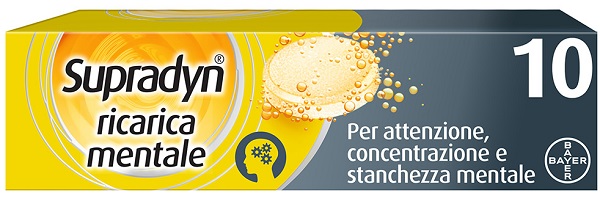 SUPRADYN RICARICA MENTALE 10 COMPRESSE - Farmacia Nuova Dr.ssa Gabriella Catellani