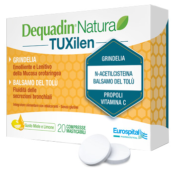 DEQUADIN NATURA TUXILEN 20 COMPRESSE - Farmacia Nuova Dr.ssa Gabriella Catellani