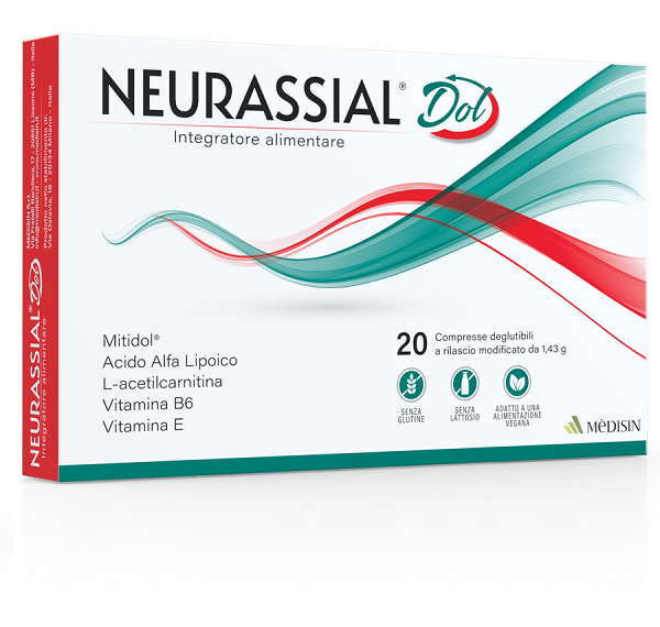 NEURASSIAL DOL 20 COMPRESSE DEGLUTIBILI A RILASCIO MODIFICATO - Farmacia Nuova Dr.ssa Gabriella Catellani