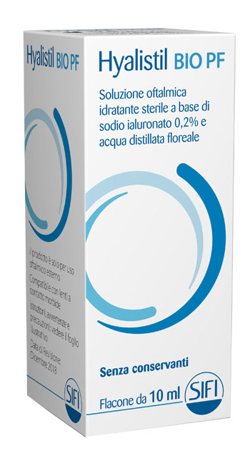 GOCCE OCULARI HA 0,2% E ACQUE DISTILLATE HYALISTIL BIO PF FRUTTI ROSSI 10 ML - Farmacia Nuova Dr.ssa Gabriella Catellani