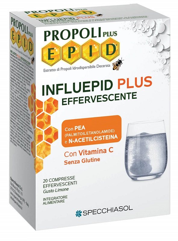 INFLUEPID PLUS EFFERVESCENTE PEA 20 COMPRESSE - Farmacia Nuova Dr.ssa Gabriella Catellani