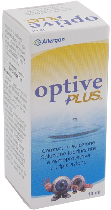 OPTIVE PLUS SOLUZIONE OFTALMICA 10 ML - Farmacia Nuova Dr.ssa Gabriella Catellani