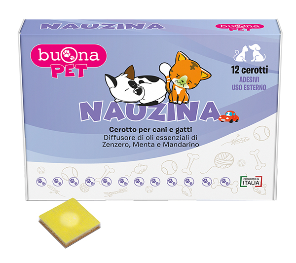 NAUZINA CEROTTO DIFFUSORE CANI GATTI 12 PEZZI - Farmacia Nuova Dr.ssa Gabriella Catellani