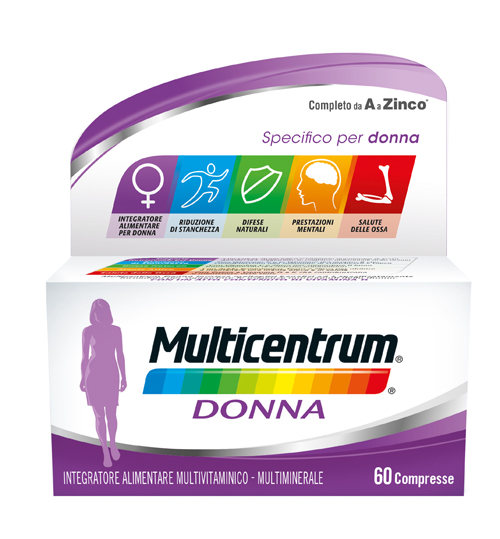 MULTICENTRUM DONNA 60 COMPRESSE - Farmacia Nuova Dr.ssa Gabriella Catellani