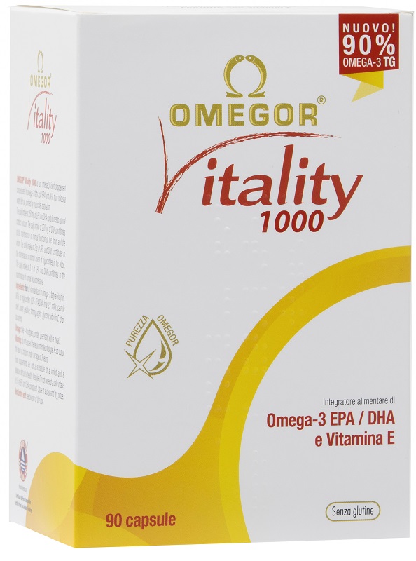 OMEGOR VITALITY 1000 90 CAPSULE - Farmacia Nuova Dr.ssa Gabriella Catellani