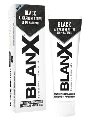 BLANX BLACK CARBONE 75 ML - Farmacia Nuova Dr.ssa Gabriella Catellani