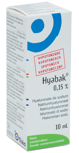HYABAK 0,15% SOLUZIONE OFTALMICA 10 ML - Farmacia Nuova Dr.ssa Gabriella Catellani
