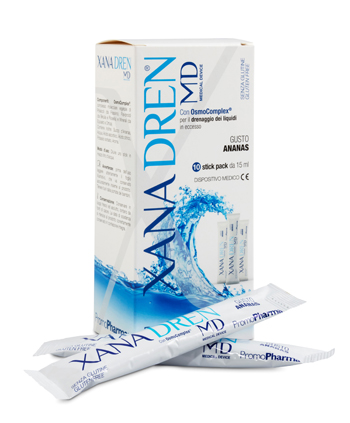 XANADREN ANANAS 10 STICK PACK X 15 ML - Farmacia Nuova Dr.ssa Gabriella Catellani