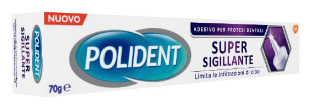 POLIDENT SUPER TENUTA+SIGILLANTE ADESIVO PROTESI DENTALE 70 G - Farmacia Nuova Dr.ssa Gabriella Catellani