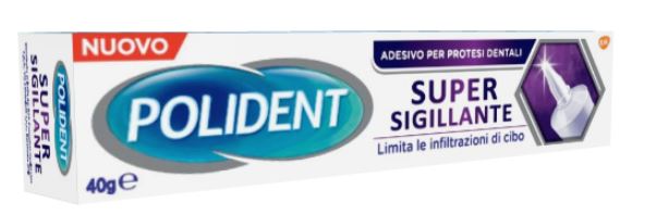 POLIDENT SUPER TENUTA+SIGILLANTE ADESIVO PROTESI DENTALE 40 G - Farmacia Nuova Dr.ssa Gabriella Catellani