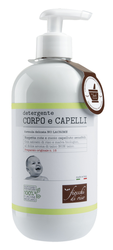 FIOCCHI DI RISO DETERGENTE CORPO/CAPELLI TALCO 400 ML - Farmacia Nuova Dr.ssa Gabriella Catellani