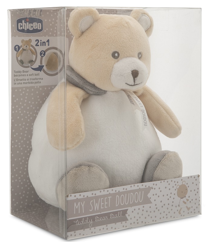 CHICCO MY SWEET DOUDOU TEDDY BEAR BALL 0M+ - Farmacia Nuova Dr.ssa Gabriella Catellani