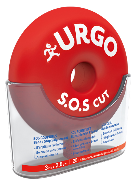 BENDA URGO SOS CUT 3X2,5CM - Farmacia Nuova Dr.ssa Gabriella Catellani
