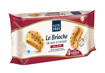 NUTRIFREE LE BRIOCHE GOCCE DI CIOCCOLATO 200 G - Farmacia Nuova Dr.ssa Gabriella Catellani