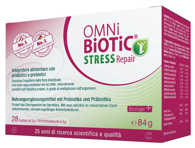 OMNI BIOTIC STRESS REPAIR 28 BUSTINE DA 3 G - Farmacia Nuova Dr.ssa Gabriella Catellani