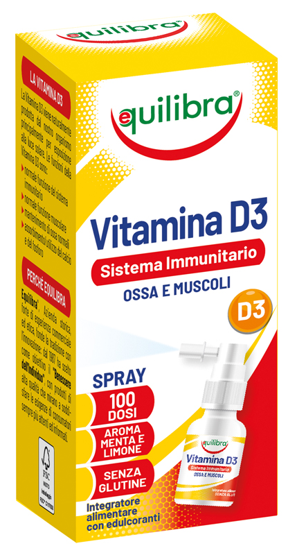 VITAMINA D3 SISTEMA IMMUNITARIO OSSA E MUSCOLI 13 ML - Farmacia Nuova Dr.ssa Gabriella Catellani