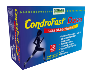 CONDROFAST D 2000 OSSA ED ARTICOLAZIONI 30 COMPRESSE - Farmacia Nuova Dr.ssa Gabriella Catellani