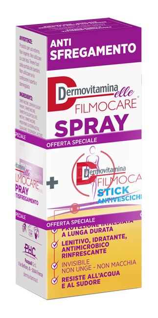DERMOVITAMINA ELLE FILMOCARE SPRAY ANTISFREGAMENTO 30 ML - Farmacia Nuova Dr.ssa Gabriella Catellani