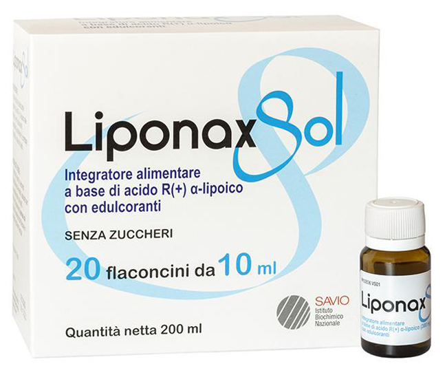 LIPONAX SOLUZIONE 20 FLACONCINI 10 ML - Farmacia Nuova Dr.ssa Gabriella Catellani