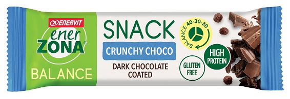 ENERZONA SNACK CRUNCHY CHOCO 33 G - Farmacia Nuova Dr.ssa Gabriella Catellani