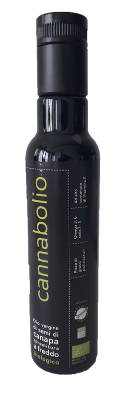 CANNABOLIO OLIO BIO 250 ML - Farmacia Nuova Dr.ssa Gabriella Catellani