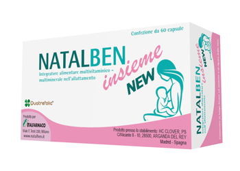 NATALBEN INSIEME NEW 60 CAPSULE - Farmacia Nuova Dr.ssa Gabriella Catellani