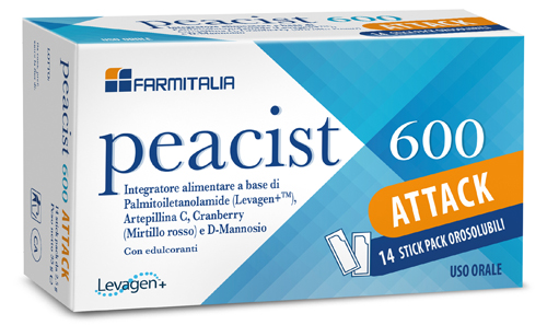 PEACIST 600 ATTACK 14 STICK PACK OROSOLUBILI - Farmacia Nuova Dr.ssa Gabriella Catellani