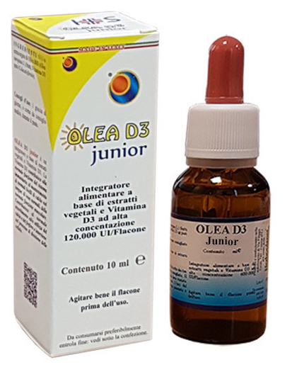 OLEA D3 JUNIOR GOCCE 10 ML - Farmacia Nuova Dr.ssa Gabriella Catellani