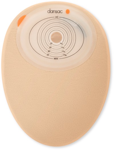 DANSAC NOVALIFE TRE 1 SACCA CHIUSA PIANA MINI OPACA PER COLOSTOMIA OPACA RITAGLIABILE 15-38X50 MM 360 ML 30 PEZZI - Farmacia Nuova Dr.ssa Gabriella Catellani