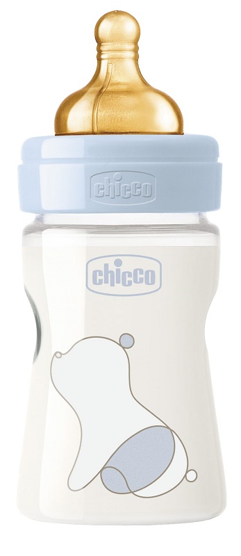 CHICCO BIBERON ORIGINAL 150ML TOUCH 1 FORO BOY CON TETTARELLA IN CAUCCIU' - Farmacia Nuova Dr.ssa Gabriella Catellani