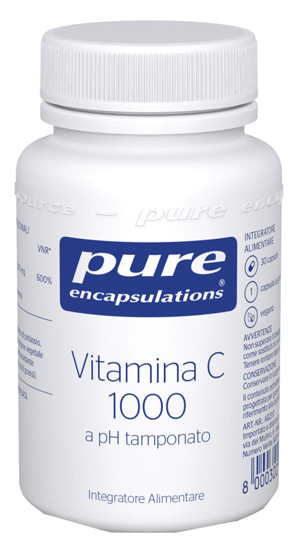 PURE ENCAPSULATIONS VITAMINA C1000 30 CAPSULE - Farmacia Nuova Dr.ssa Gabriella Catellani