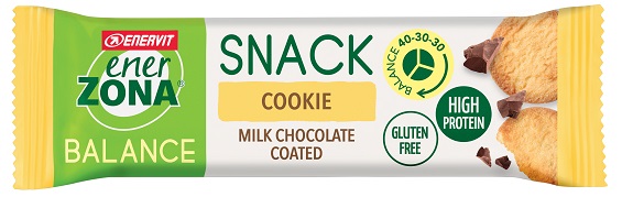 ENERZONA SNACK COOKIE MILK CIOCHOLATE 33 G - Farmacia Nuova Dr.ssa Gabriella Catellani