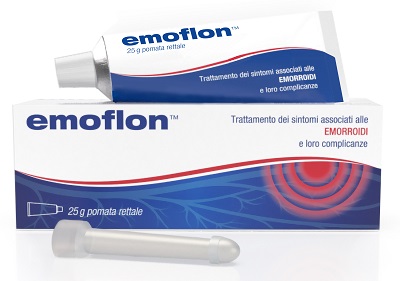 EMOFLON POMATA RETTALE TUBETTO 25 G CON APPLICATORE - Farmacia Nuova Dr.ssa Gabriella Catellani
