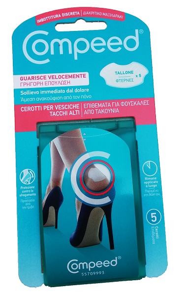 CEROTTO COMPEED VESCICHE TACCHI ALTI 5 PEZZI - Farmacia Nuova Dr.ssa Gabriella Catellani