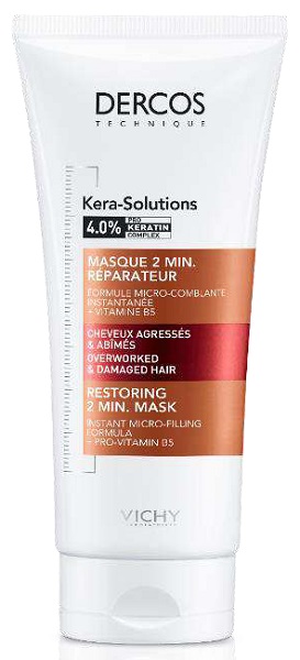 DERCOS TECHNIQUE KERASOL MASCHERA RIPARATRICE 2 MIN 200 ML - Farmacia Nuova Dr.ssa Gabriella Catellani