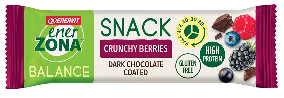 ENERZONA SNACK CRUNCHY BERRIES 33 G - Farmacia Nuova Dr.ssa Gabriella Catellani