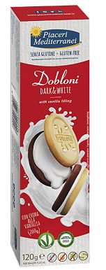 PIACERI MEDITERRANEI DOBLONI DARK & WHITE 120 G - Farmacia Nuova Dr.ssa Gabriella Catellani